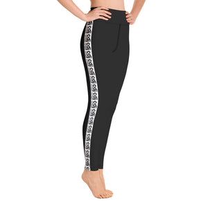 Yoga Logo Racer Stripe Leggings